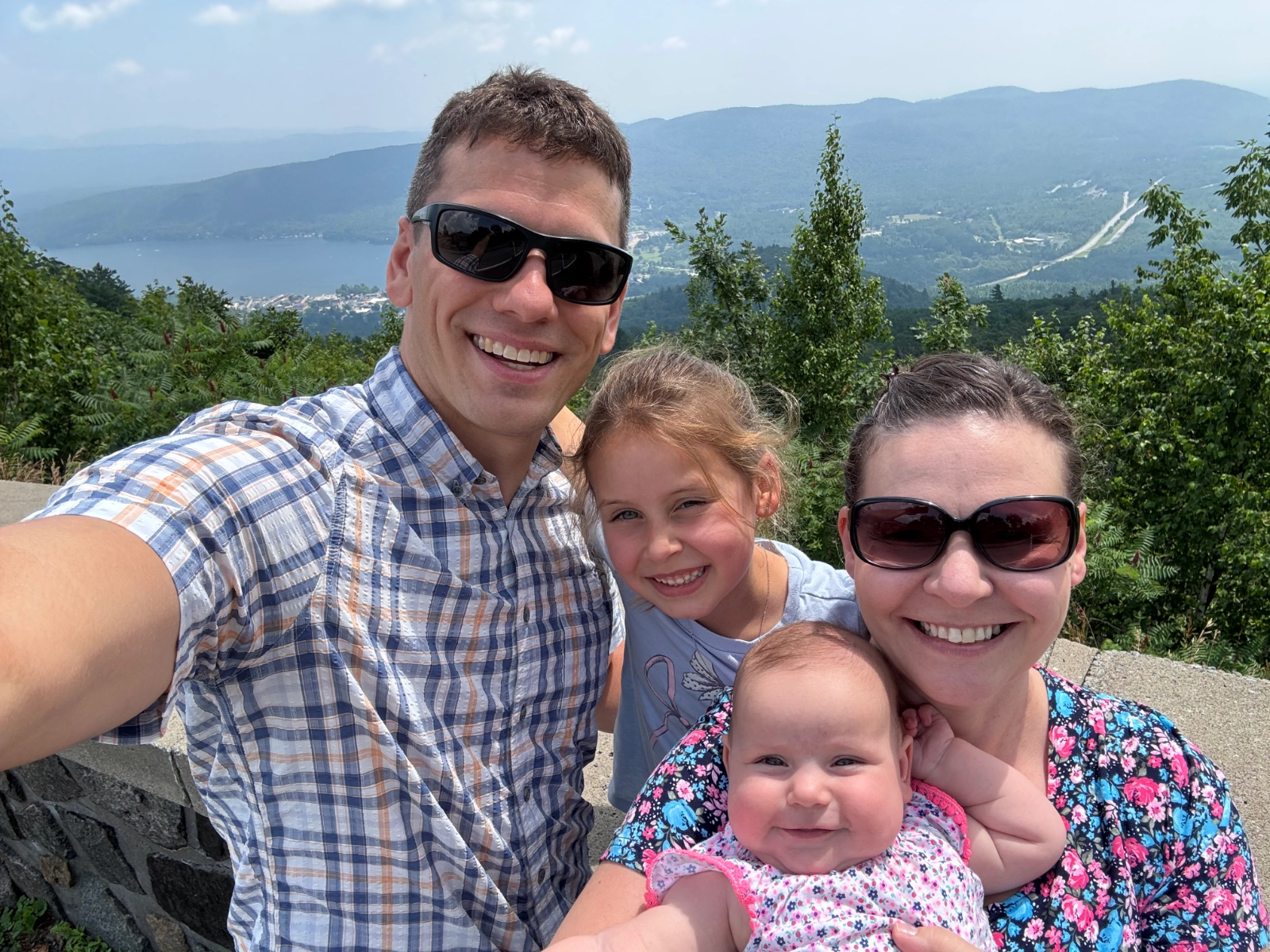 Ruschak family at Lake George in 2025